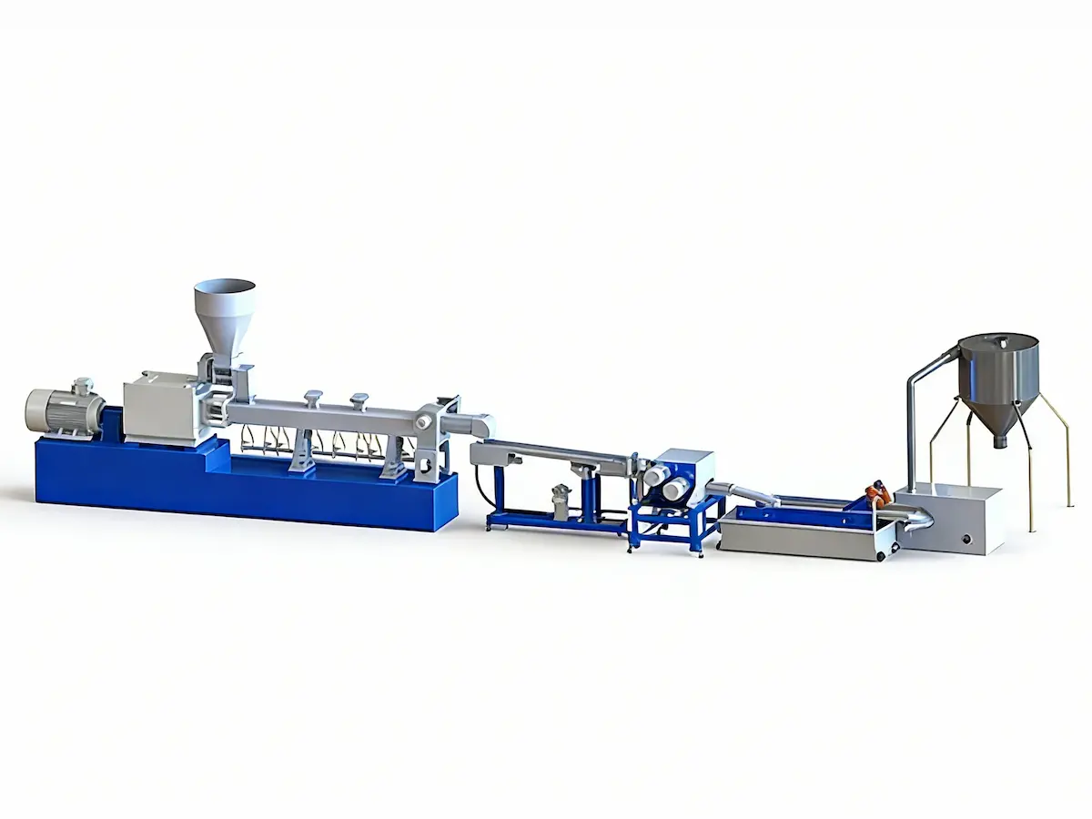 PET Flakes Dedicated Pelletizing Line