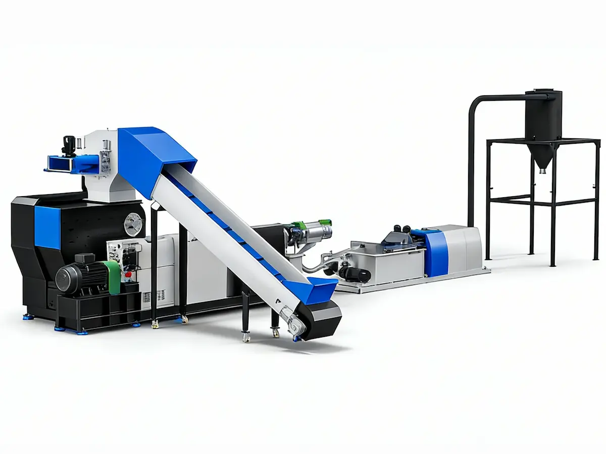 Shredding & In-Plant Recycling Pelletizing Line